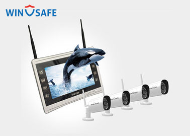 Video Recorde Waterproof 1080P Security Camera System , CCTV IP Camera System