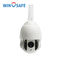 White Small Ir Hd Analog Security Camera Compatible With Hikvision / Dahua