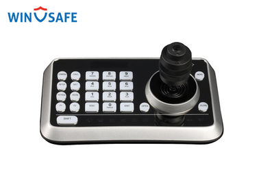 4D LED Disaplay RS232 / RS485 / Alarm Mini Joystick PTZ Controller for PTZ Speed Dome Camera