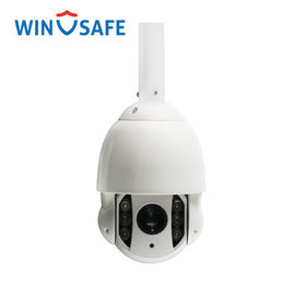 White Small Ir Hd Analog Security Camera Compatible With Hikvision / Dahua