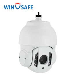 Middle Speed Weatherproof IP PTZ Camera , Outdoor IP PTZ HD Camera Wall Mount