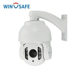 Middle Speed Weatherproof IP PTZ Camera , Outdoor IP PTZ HD Camera Wall Mount