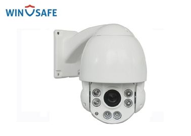 Pan Tilt Security Camera / IP PTZ Camera 4.5" 4MP 10X Mini IP 60M IR Distance